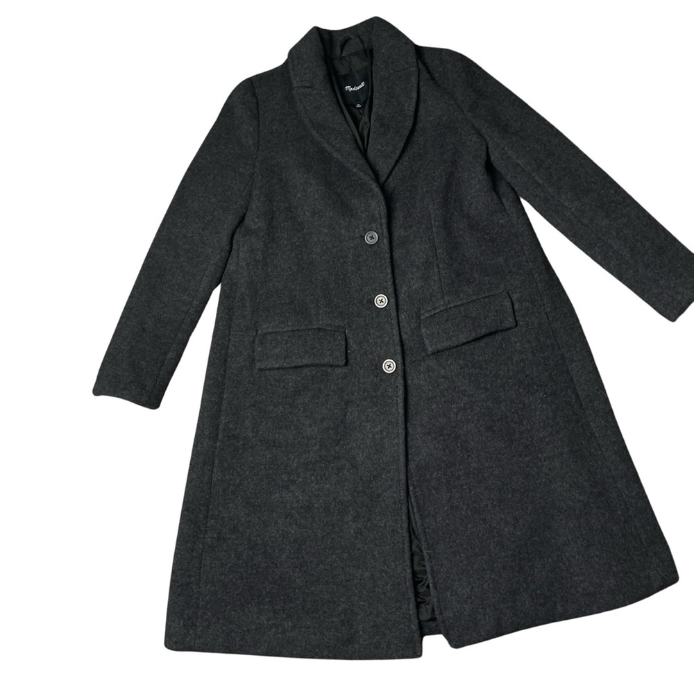 Madewell Women's Wool Blend Peacoat Size00
